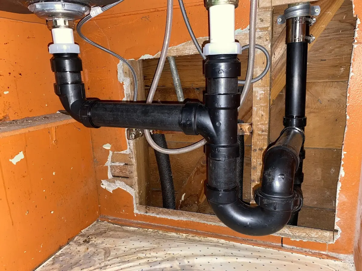 Professional Repiping Services equipment and tools on the job in Kingsland